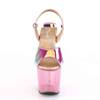 Pleaser - UNICORN711T Sandale à bride à la cheville, Pole dance chaussures - Chaussures de pole dance - Rose Product image